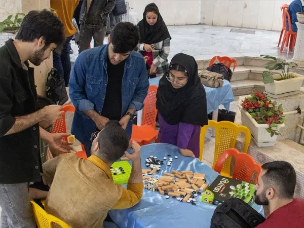 میز بازی در رویداد دانشگاه شهید چمران اهواز